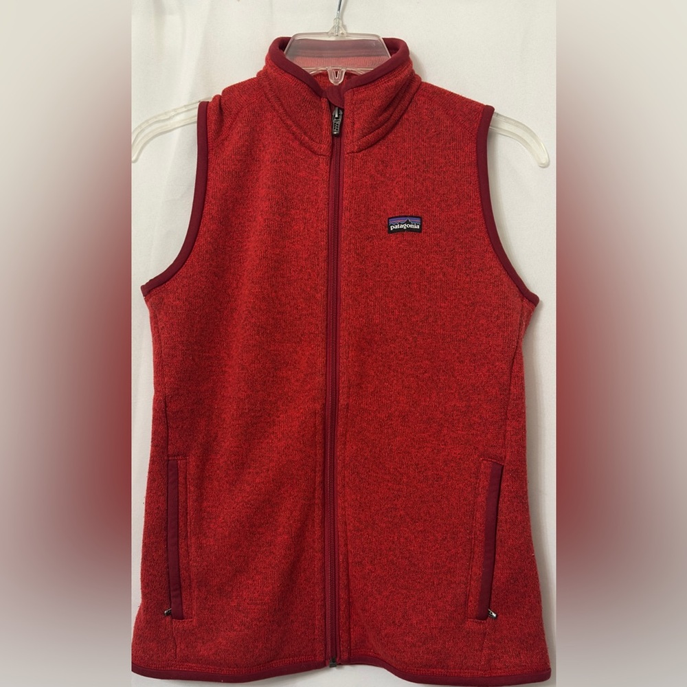 Patagonia Scarlet Fleece Vest pit to pit 16 (mix50)
